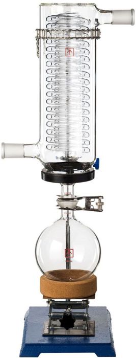 Ai T1 Glass Vacuum Cold Trap with Cooling Coil & 24/40 Joints